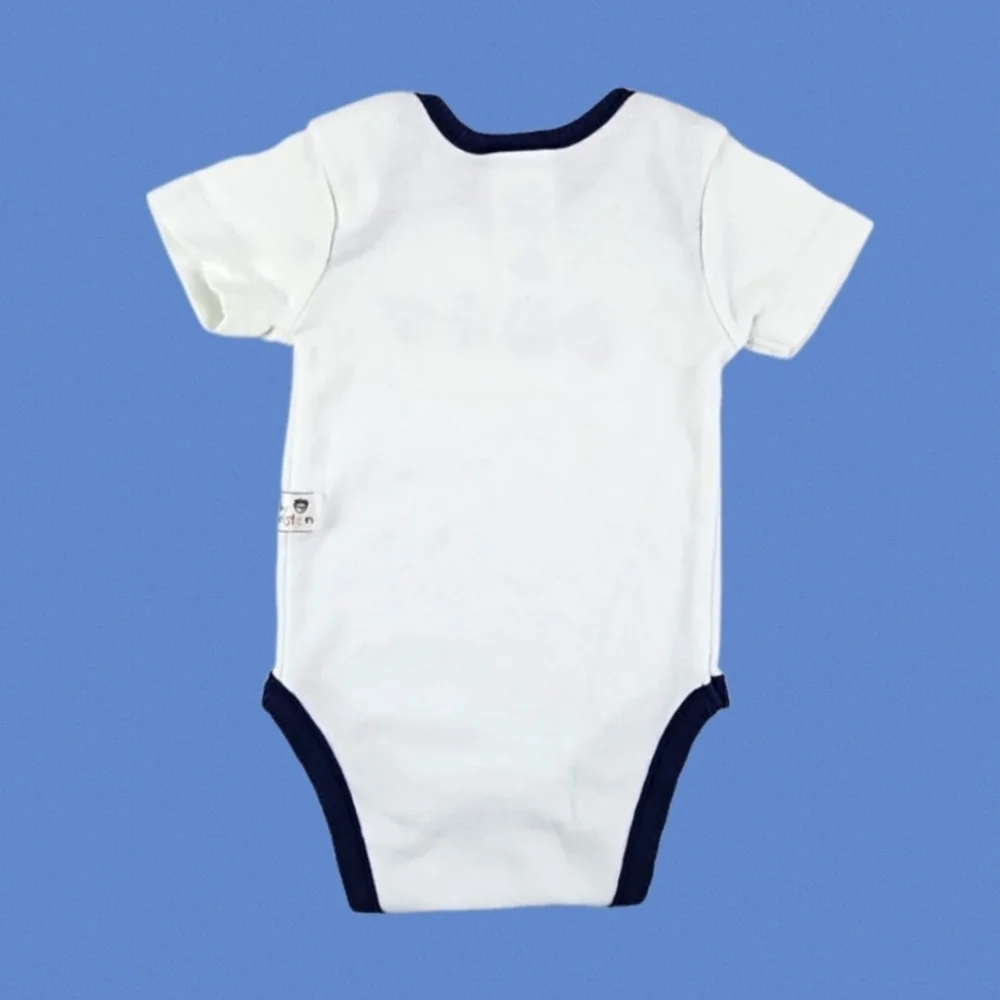 Newborn Baby Einstein Cotton One Piece Romper Bodysuit Outfit White Multi NB